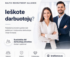 Paslaugos verslui - Personalo sprendimai verslui ir žmonėms. - 2
