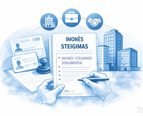 Įmonių steigimas (UAB, MB, V&scaron;Į) - Parai&scaron;kos savivaldybių, Jra ir Es fondų finansavimui - 1