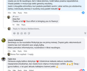 Anglų kalba internetu - &Scaron;nekamosios anglų kalbos pamokos &ndash; grupėmis ir individualiai - 1