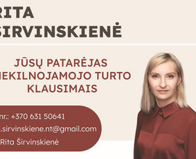 Nekilnojamo turto brokeriai - Profesionali NT brokerė Kaune ir Kauno r. 12 metų patirtis! - 1