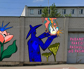 Dailininkai - Pie&scaron;imas ant sienų - 2