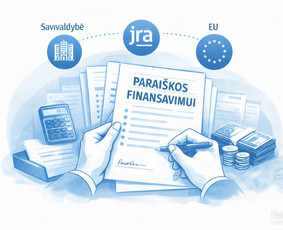 Paslaugos verslui - Parai&scaron;kos savivaldybių, Jra ir Es fondų finansavimui - 1