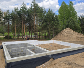 Pamatų liejimas, įrengimas - Betonavimo darbus Ir invidaliu namu statyba - 3