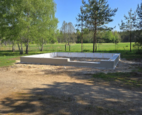 Pamatų liejimas, įrengimas - Betonavimo darbus Ir invidaliu namu statyba - 1