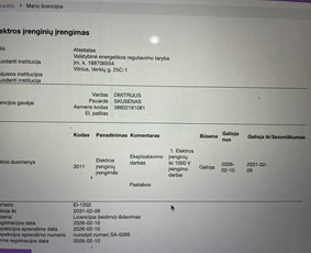 Kaitlentės pajungimas - Įvairūs Elektros instaliacijos darbai - 2