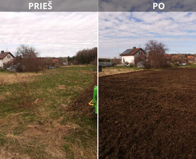 Žemės frezavimas, žolės pjovimas-mulčiavimas / Edvinas / Darbų pavyzdys ID 4406094
