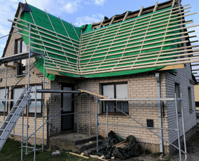 Stogdengiai, stogo darbai - Stogų renovaciją.naujų stogų montavimas. - 2