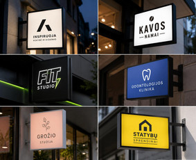 Kitos įvairios paslaugos - Reklamos gamyba ir montavimo paslaugos - 3