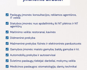 Įmonių buhalterinės apskaitos tvarkymas - Buhalterijos paslaugos nuo 50 Eur - 2