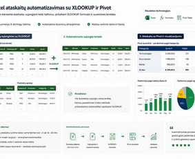 Darbo su &bdquo;Microsoft Office Excel&ldquo; programa konsultacijos - Excel automatizavimas ir Power Bi ataskaitos - 1
