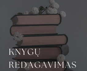 Knygų redagavimas - Tekstų redagavimas - 1
