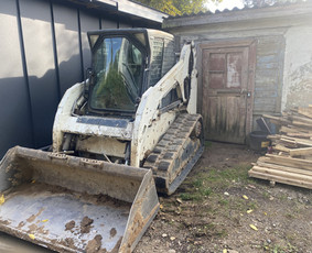 Transportas - Statybinės technikos nuoma vik&scaron;rinis Bobcat su operatorium - 2