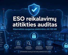 Kibernetinio saugumo ir Iso 27001 auditai / MB "Energetikos konsultacijų grupė" / Darbų pavyzdys ID 4407706