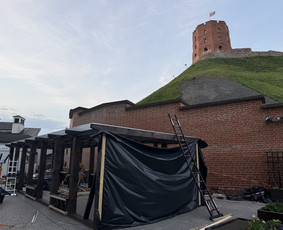 Medžio darbai, staliai - Karkasiniai statiniai, stoginės ir pavėsinės, terasos - 1