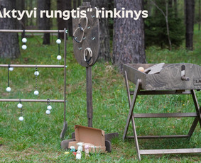 Lauko žaidimų nuoma - Medinių lauko ir vidaus žaidimų nuoma &scaron;ventėms ir renginiams - 2