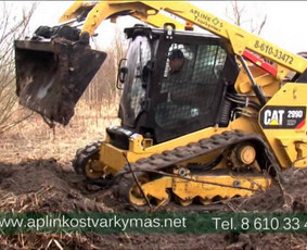 Apleistų sklypų tvarkymas: krūmų frezavimas,kelmų naikinimas / UAB "Aplinkos tvarkymas" / Darbų pavyzdys ID 4410446