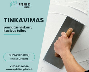 Tinkavimas Kaune / APDAILOS LYDERIS "MB BUGARA" Kaunas / Darbų pavyzdys ID 4410588