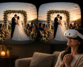 Vestuvių filmavimas - Filmavimas Virtualios Realybės akiniams (180 3D ir 360 2d) - 1