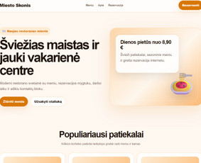 Svetainių kūrimas - Sukursiu modernią svetainę ar el. parduotuvę per 2&ndash;3 dienas - 2