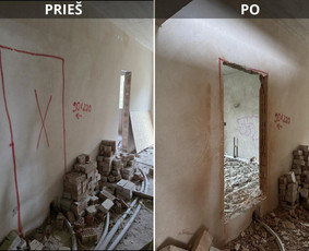 Vidaus apdailos darbai - Perkraustymas, griovimas, &scaron;iuk&scaron;lių i&scaron;vežimas - 4