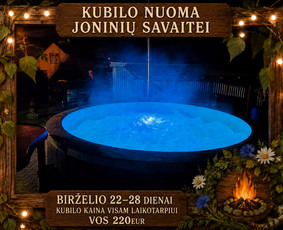 Mobilaus kubilo nuoma - Kubilas nuomai - 1