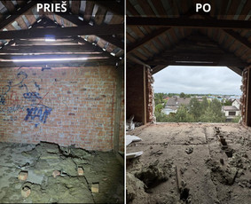 Vidaus apdailos darbai - Perkraustymas, griovimas, &scaron;iuk&scaron;lių i&scaron;vežimas - 2