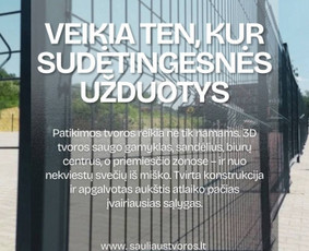 Tvoros, vartai, montavimas - Tvorų prekyba ir montavomas - 2