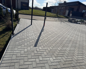 Drenažo įrengimas - Pagrindų paruo&scaron;imas, trinkelių klojimas, pamatai, stogai - 3