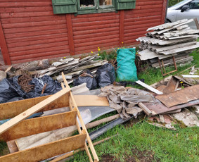 Pigiausias atliekų, šiukšlių išvežimas perkraustymo griovimo / Siuksliu isvezimas Griovimo darbai / Darbų pavyzdys ID 4414136