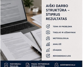 Studijų sprendimai bakalauro ir magistro darbams / Studijų Sprendimai / Darbų pavyzdys ID 4414320