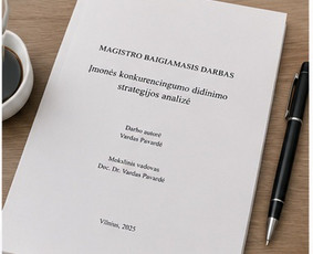 Studijų sprendimai bakalauro ir magistro darbams / Studijų Sprendimai / Darbų pavyzdys ID 4414322