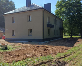 Fasado tinkavimas - Dekoratyvinio tinko pūtimas.fasadu dažymas. - 4