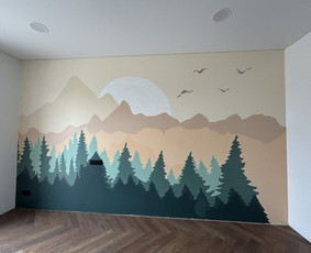 Interjero dekoravimas - Pie&scaron;imas/tapymas ant sienų, murals, pie&scaron;imas ant stiklo - 2