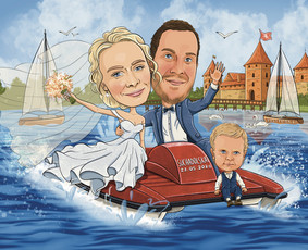 Iliustruotojai - Iliustratorė - karikatūros, portretai, knygų iliustravimas - 1