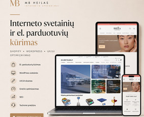 Interneto svetainių kūrimas - Interneto svetainių ir el.parduotuvių kūrimas/optimizavimas - 1
