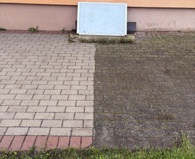 Statybos, apdaila - Fasadų ir trinkelių plovimas - 4
