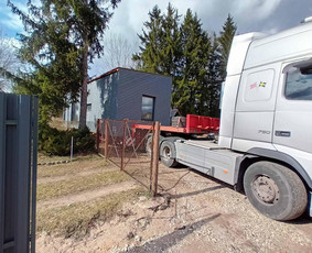 Krovinių pervežimas - Modulinių namų transportavimas, namų tranaportavim - 3