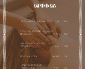 Masažo paslaugos - Atpalaiduojantis, aromaterapinis, anticeliulitiniai masažai - 4