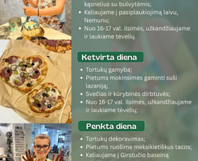 Stovyklos vaikams - Kulinarinė vaikų vasaros stovykla Kaune - 3
