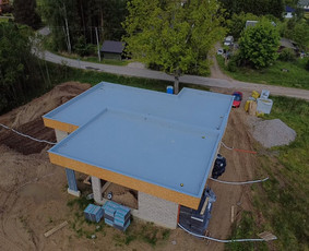 Statybos, apdaila - Plok&scaron;čių Stogų Dengimas Pvc, Epdm ir bitumine Danga - 2