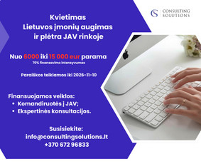 ES paramos projektų rengimas ir administravimas - Finansavimo paie&scaron;ka, parai&scaron;kų rengimas. - 1