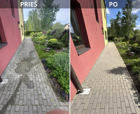 Statybos, apdaila - D3 Wash Trinkelių plovimas Vilniuje ir Vilniaus rajone - 4