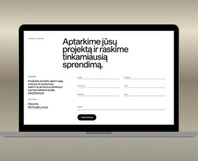 Svetainių kūrimas - Skaitmeninių projektų įgyvendinimas - 2