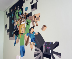 Interjero dekoravimas - Pie&scaron;imas/tapymas ant sienų, murals, pie&scaron;imas ant stiklo - 1