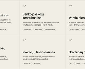 Statybos, apdaila - Verslo projektų ir paskolų rengimas - 2