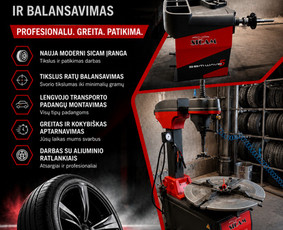 Autoservisai, automobilių remontas - Padangų Montavimas / Balansavimas - 1