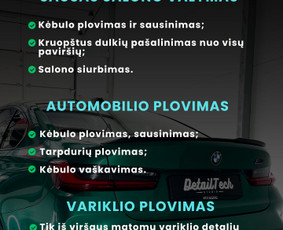 Cheminis + Poliravimas + Keramika nuo 300€! / DetailTech / Darbų pavyzdys ID 4420134