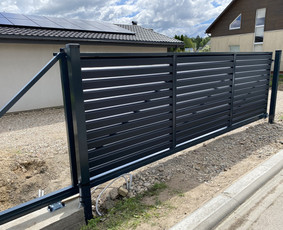 Statybos, apdaila - Vartu,varteliu gamyba,montavimas,banketės stulpu betonavimas - 4