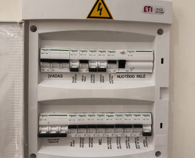 Nuotėkio relės pajungimas - Elektrikas, elektros instaliacijos darbai - 2