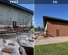 Klinkerio mūrijimas ir klijavimas .jpg / Rokas Pavka / Darbų pavyzdys ID 4420634